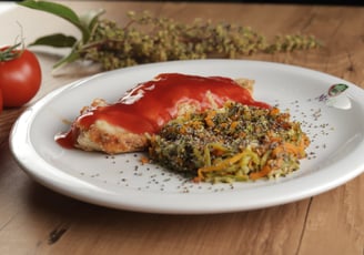 Frango Parmegiana zero lactose - Mr.Fit