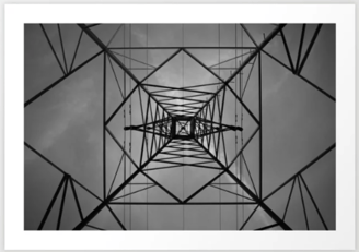 industrial abstract photography in dark colors