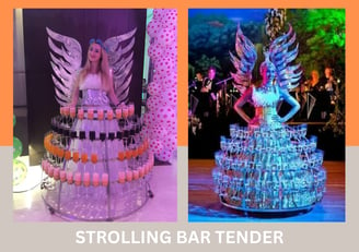 Strolling Bar Tender By Geet Events