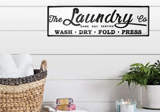 laundry room wall decor