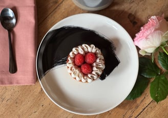 tarte hibiscus framboise