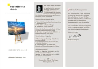 Bodenseefoto-Galerie – Sonderaktion für Vermieter und Hoteliers mit Rabatten