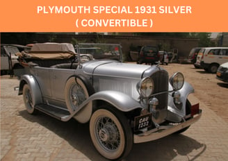 Plymouth Special 1931 Silver (Convertible)