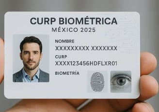 CURP Biométrico Sustituye al INE como Principal Identificación Oficial