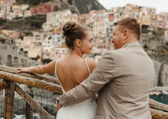 Sesja ślubna w Cinque Terre Manarola