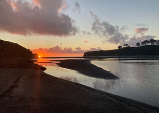 Coucher de Soleil Nouvelle Zélande