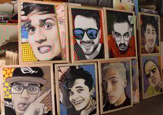 artes plasticas, exposição-juntos-pintando, sergio astral-metro-de-sao-paulo, exposição