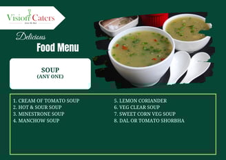 Food Catering Service - Vision Caters