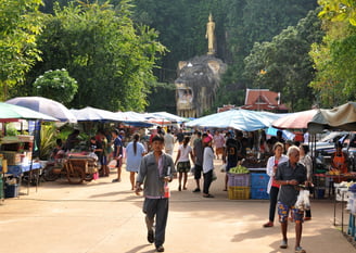 marché du Wat Tham SIng