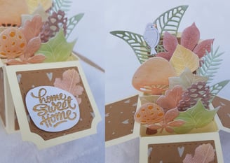Handmade Fall Pop Up Card Ideas to Make Autumn Handmade Greeting Card
