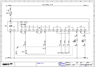 Diagrama elétrico, painel automação siemens scheinder