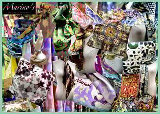 Marino's - une affaire de famille - Accessoires mode - collections foulard soie - artisanat - art