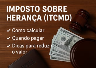 IMPOSTO SOBRE HERANÇA (ITCMD) COMO CALCULAR, QUANDO PAGAR E DICAS PARA REDUZIR O VALOR