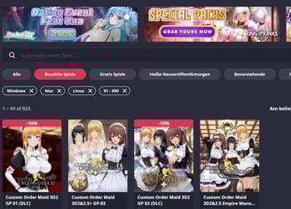 Nutaku UI