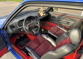 interieur peugeot 205 gti miami 1990 quartet rouge