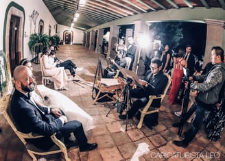 caricaturista para bodas, caricaturas para boda, caricaturista en bodas mexico