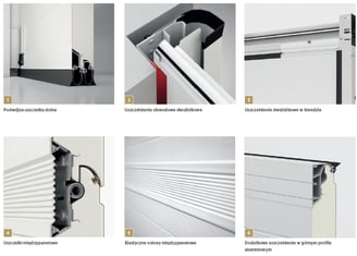 a series of pictures of a window sill with a window and a door handle