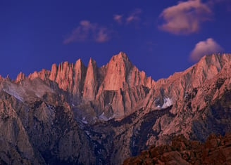 Mount Whitney At Dawn