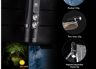 RovyVon A23 flashlight