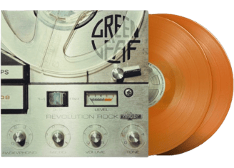 Greenleaf Revolution Rock LP cover – official stoner rock orange vinyl album
