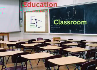 A school classroom