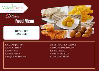 Food Catering Service - Vision Caters