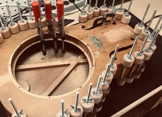 Brooklyn luthier major restoration on vintage guitars