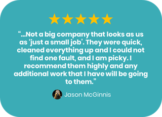 Customer Review Jason McGinnis