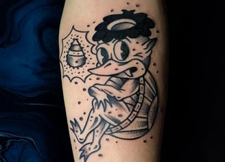 This is a cartoonish Kappa, my favorite yokai