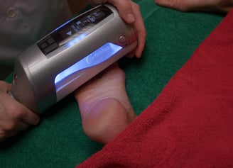 Foot Relaxation with Endospheres Therapy