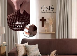 Funda de sillon modelo Niza Café de la marca Vianney