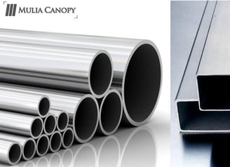 stainless, pipa hollow, besi baja, baut, polycarbonat, kaca tempered, bahan bangunan, paku