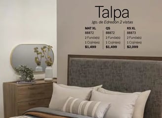 Edredón dos vistas modelo Talpa de la marca Vianney