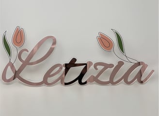 scritta personalizzata