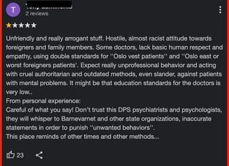 dps,psykiatrisk-avdeling-vinderen,Sidsel Onstad,Simona Eskeland,Kari Helene Winger