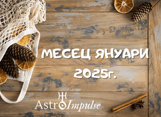 Астрологична прогноза Януари 2025г.