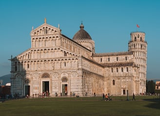 Pisa - leaning tower of Pisa - Pisa Cathedral - Piazza dei Miracoli - Duomo di Pisa - Italy