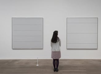 O minimalismo de Agnes Martin