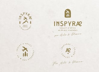Logos maison d'hôtes Pyrénéenne