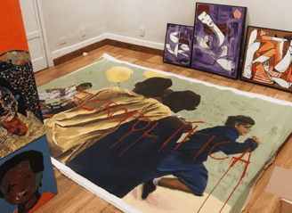 Diego Mouro tem se consolidado como uma voz essencial na pintura contemporânea brasileira.