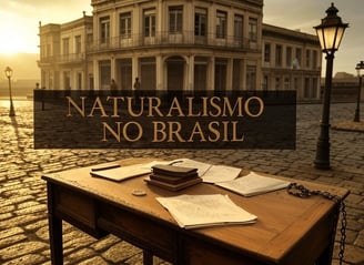 Imagem que retrata o movimento literário brasileiro conhecido como naturalismo