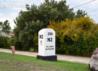 N2 Estrada Nacional 2 Rota N2 km250 Vila Nova de Poiares