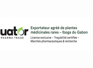 alt="Logo officiel d’EquatorPharma Trade, exportateur d’ingrédients naturels rares du Gabon"