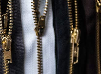 Rongzhiyue: display of premium metal zipper