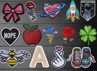 Rongzhiyue: display of garment patches