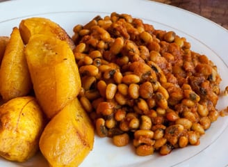 beans and plantain