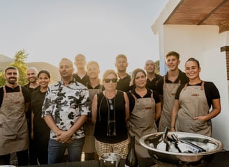 Equipo de La Santa en Málaga. Cercanía, experiencia y compromiso en cada evento.