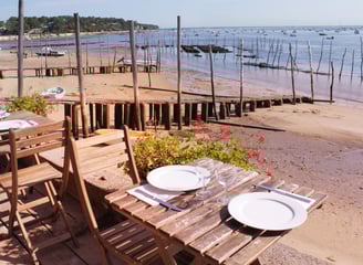 view of the bay of Arcachon