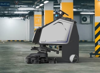 Scrubber 75 - Veliki robot za čišćenje u podzemnoj garaži