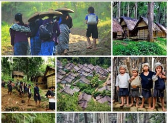 Baduy tribe in Banten Indonesia 